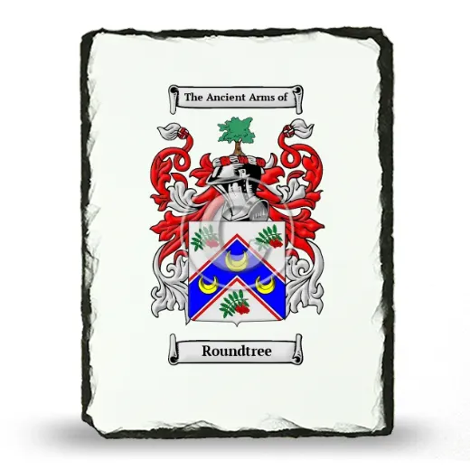 Roundtree Coat of Arms Slate