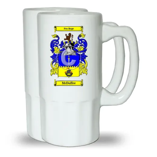 McDuffee Pair of Beer Steins