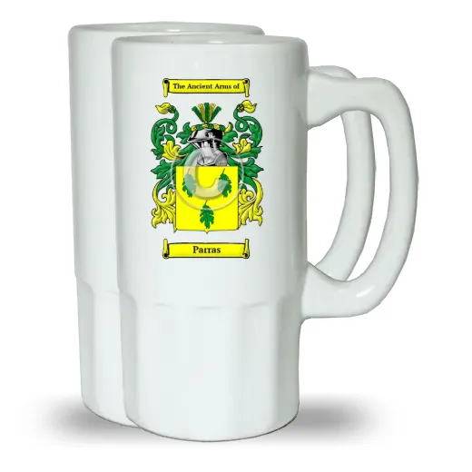 Parras Pair of Beer Steins