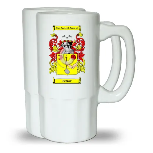 Petrov Pair of Beer Steins