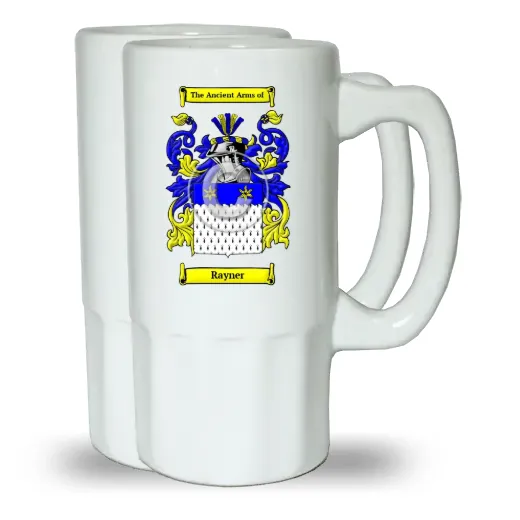 Rayner Pair of Beer Steins