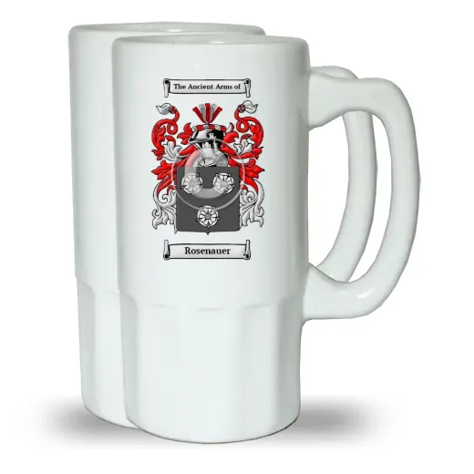 Rosenauer Pair of Beer Steins