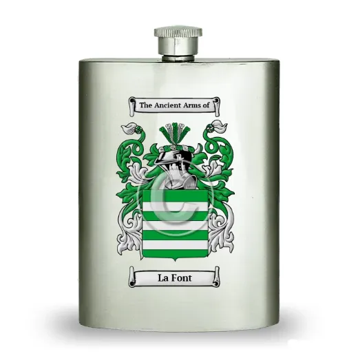 La Font Stainless Steel Hip Flask