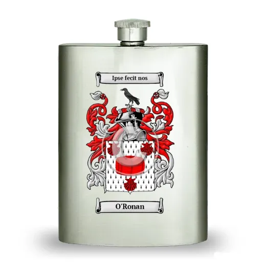 O'Ronan Stainless Steel Hip Flask
