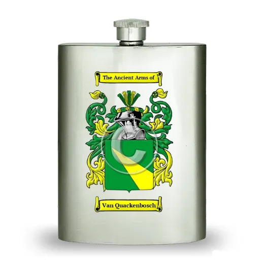 Van Quackenbosch Stainless Steel Hip Flask