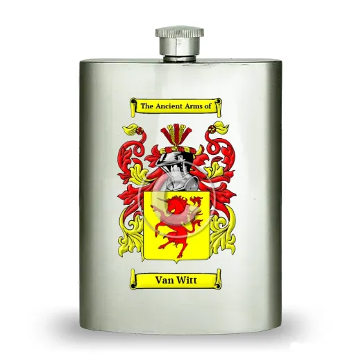 Van Witt Stainless Steel Hip Flask