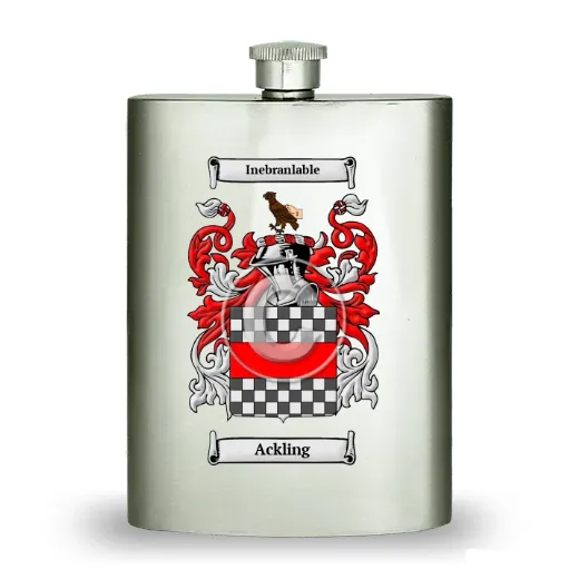 Ackling Stainless Steel Hip Flask