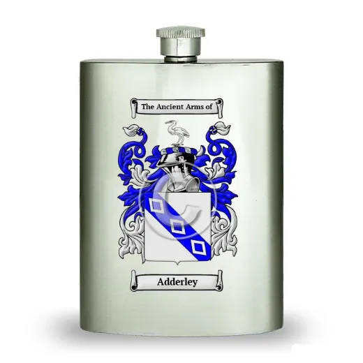Adderley Stainless Steel Hip Flask
