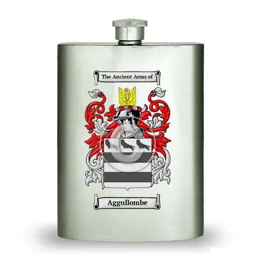 Aggullombe Stainless Steel Hip Flask