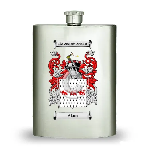 Akan Stainless Steel Hip Flask