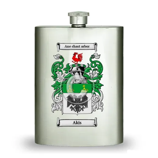 Akis Stainless Steel Hip Flask