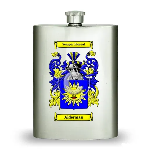 Alderman Stainless Steel Hip Flask