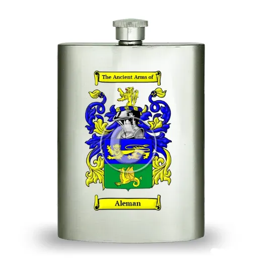 Aleman Stainless Steel Hip Flask