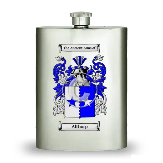 Althorp Stainless Steel Hip Flask