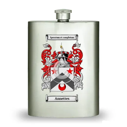 Annettes Stainless Steel Hip Flask