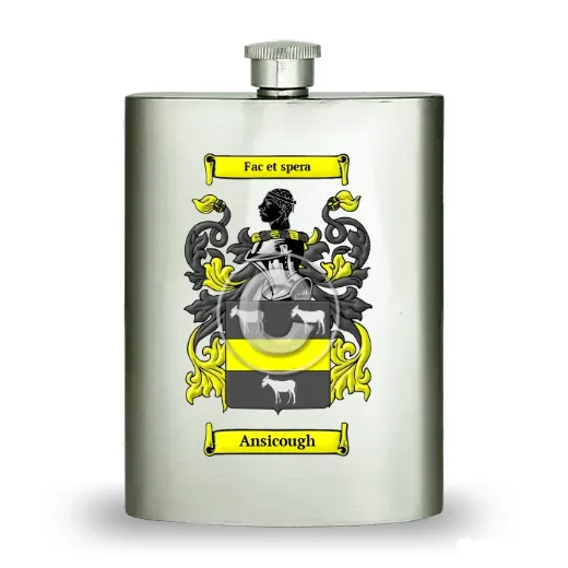 Ansicough Stainless Steel Hip Flask