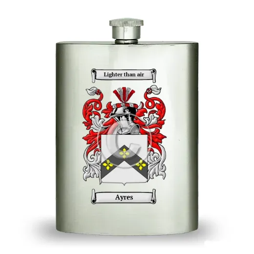 Ayres Stainless Steel Hip Flask