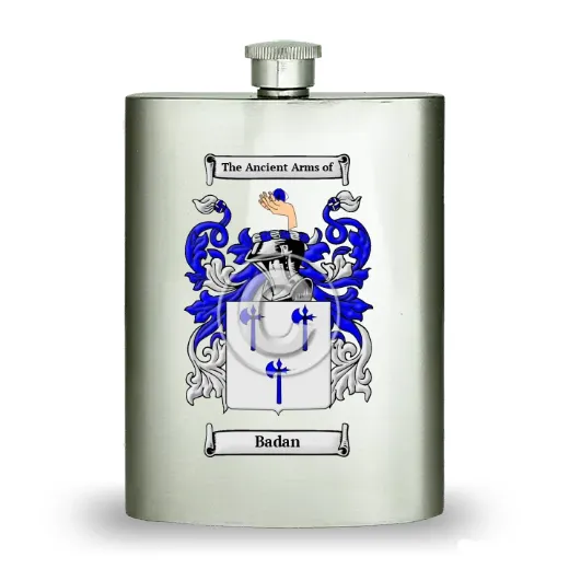 Badan Stainless Steel Hip Flask