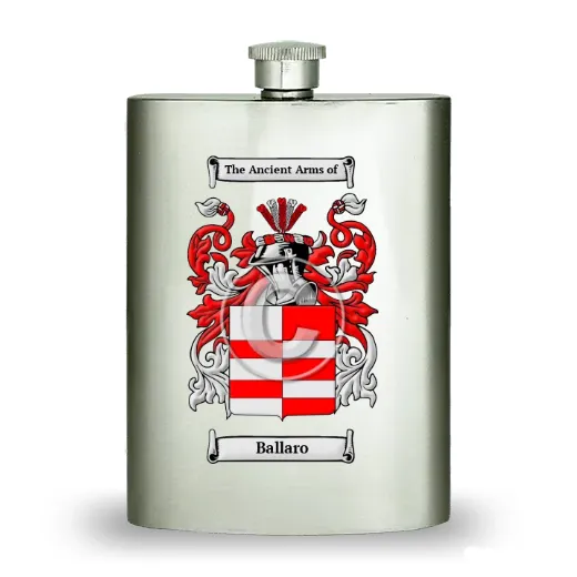 Ballaro Stainless Steel Hip Flask