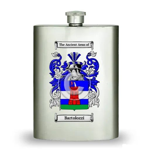 Bartolozzi Stainless Steel Hip Flask