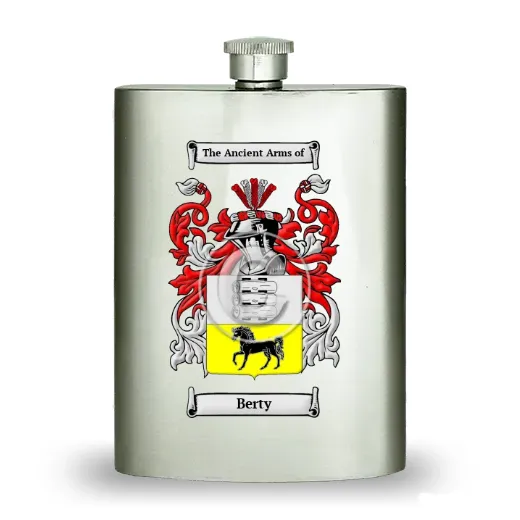 Berty Stainless Steel Hip Flask