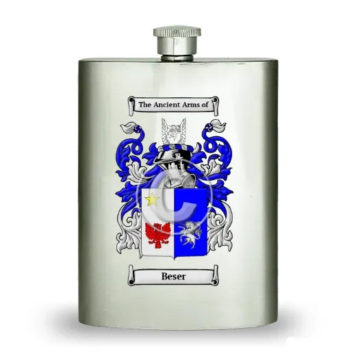 Beser Stainless Steel Hip Flask