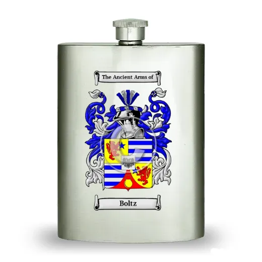 Boltz Stainless Steel Hip Flask