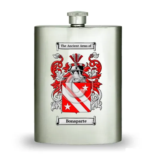 Bonaparte Stainless Steel Hip Flask
