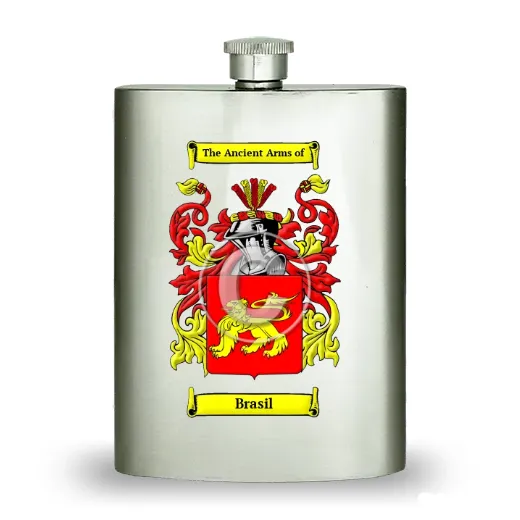 Brasil Stainless Steel Hip Flask