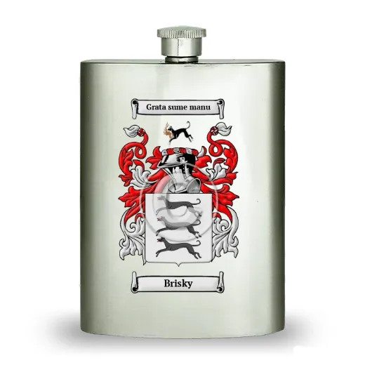 Brisky Stainless Steel Hip Flask
