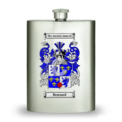 Brossard Stainless Steel Hip Flask