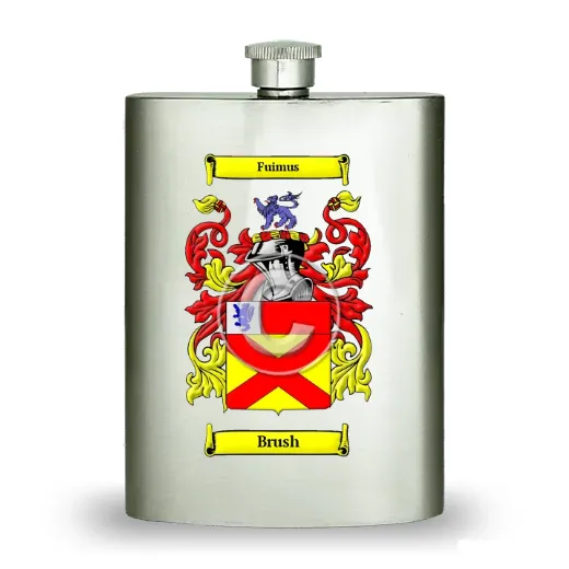 Brush Stainless Steel Hip Flask