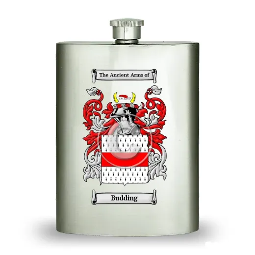 Budding Stainless Steel Hip Flask