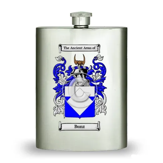 Bunz Stainless Steel Hip Flask