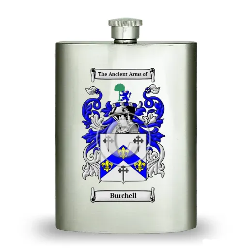 Burchell Stainless Steel Hip Flask