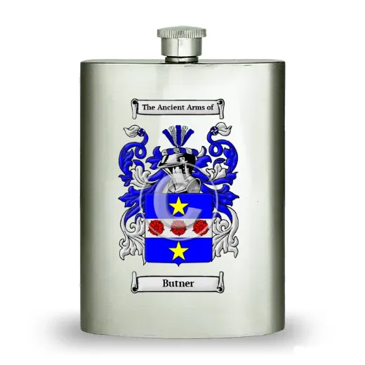 Butner Stainless Steel Hip Flask
