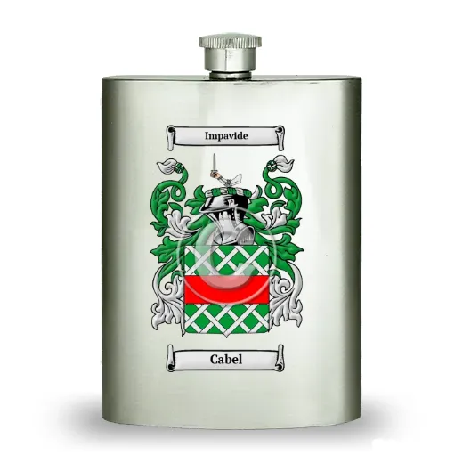 Cabel Stainless Steel Hip Flask
