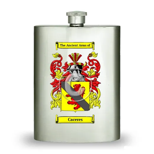 Caceres Stainless Steel Hip Flask