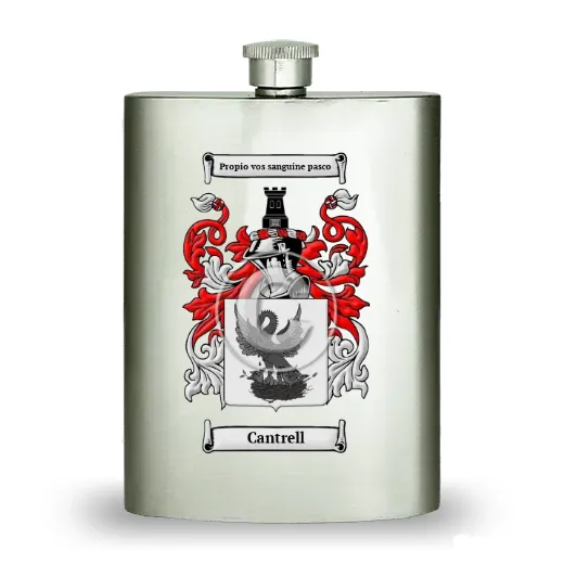 Cantrell Stainless Steel Hip Flask