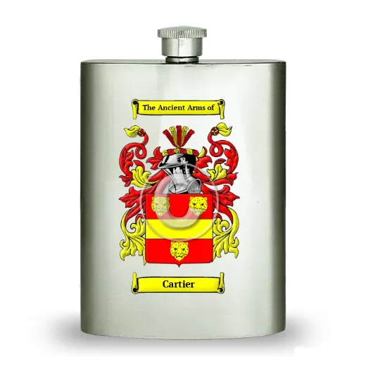 Cartier Stainless Steel Hip Flask