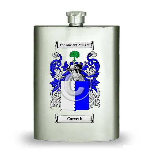 Carveth Stainless Steel Hip Flask