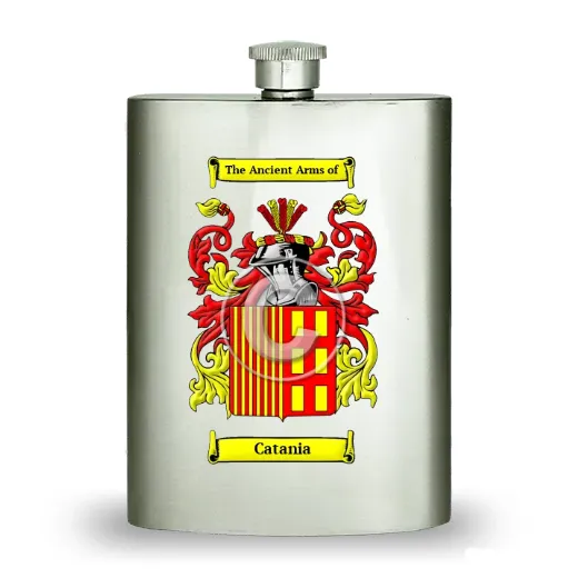 Catania Stainless Steel Hip Flask