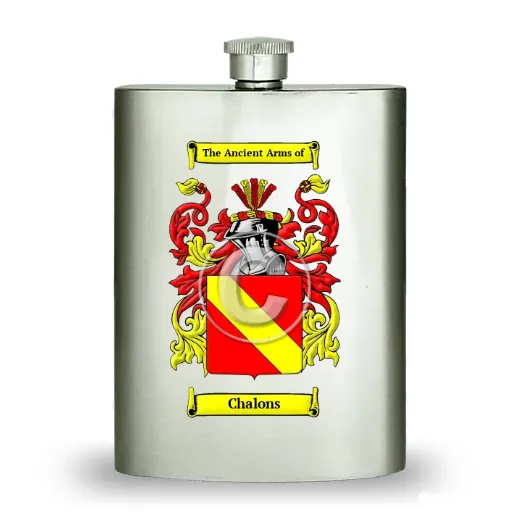 Chalons Stainless Steel Hip Flask