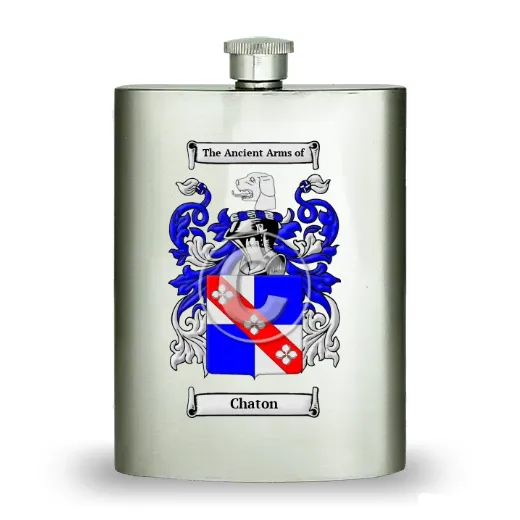 Chaton Stainless Steel Hip Flask