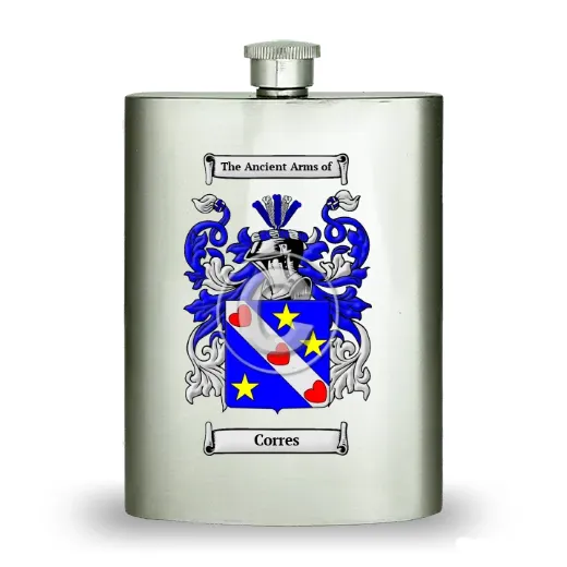 Corres Stainless Steel Hip Flask