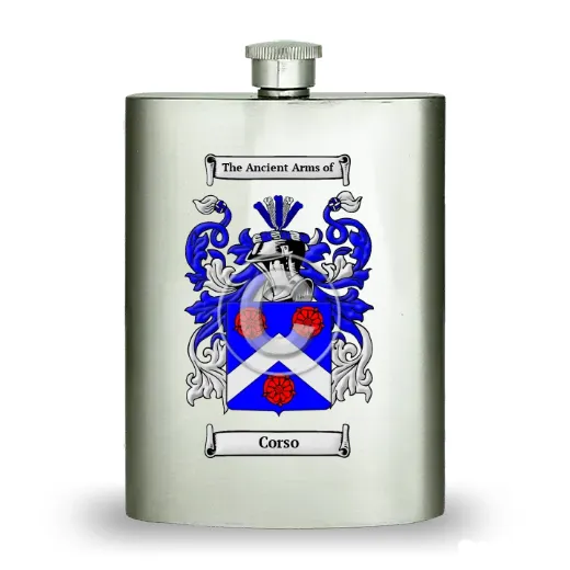 Corso Stainless Steel Hip Flask