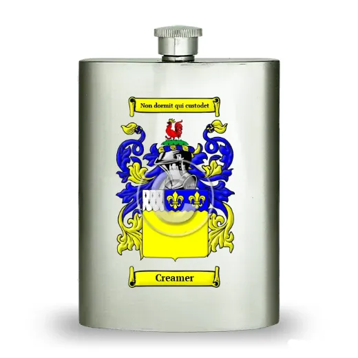 Creamer Stainless Steel Hip Flask