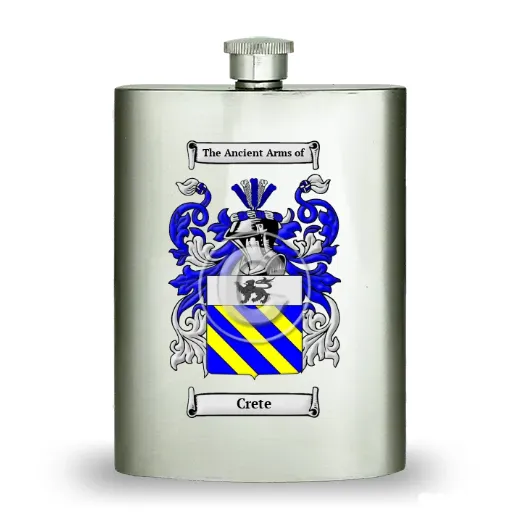 Crete Stainless Steel Hip Flask