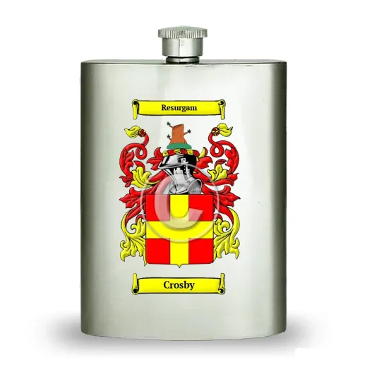 Crosby Stainless Steel Hip Flask