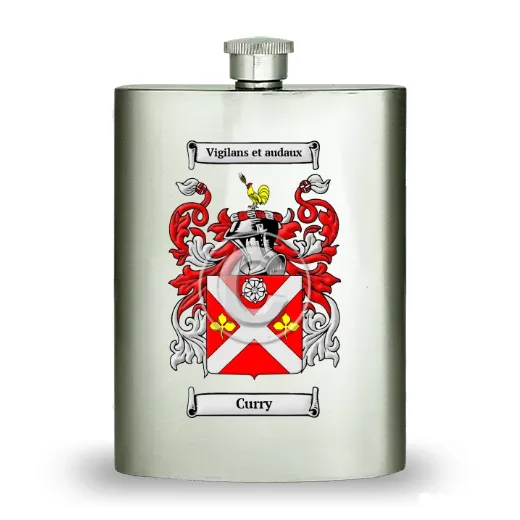 Curry Stainless Steel Hip Flask